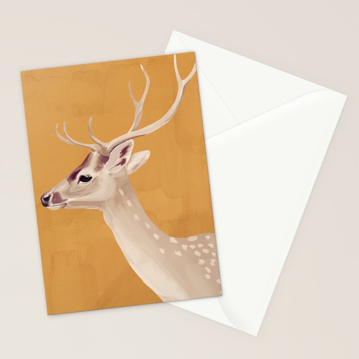 White Stag III Stationery Card Gallery Image 2