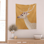 White Stag III Wall Tapestry Gallery Image 2