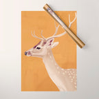 White Stag III Wrapping Paper Gallery Image 1