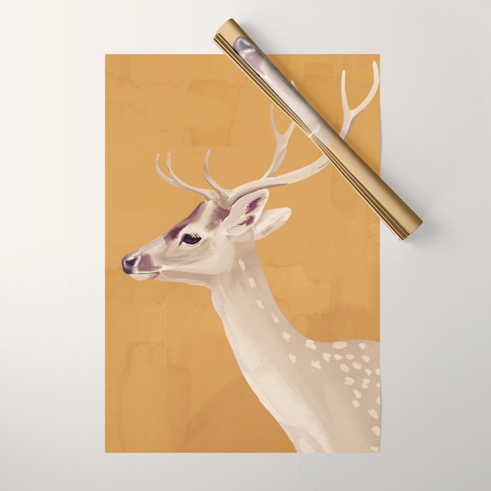 White Stag III Wrapping Paper Gallery Image 1
