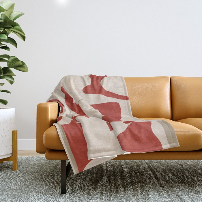 Minimalist 77 Throw Blanket Gallery Image 1