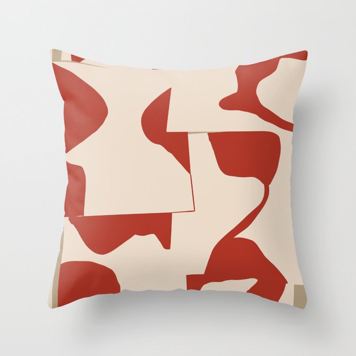 Minimalist 77 Throw Pillow Gallery Image 1