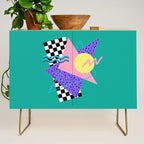 Memphis pattern 120 - 80s / 90s Retro Credenza Gallery Image 1