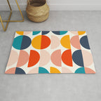 Mid Century Modern Geometry 6 Rug Gallery Image 1