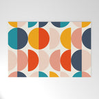 Mid Century Modern Geometry 6 Welcome Mat Gallery Image 1