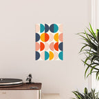 Mid Century Modern Geometry 6 Poster Gallery Image 2
