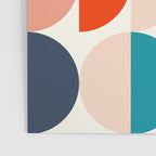 Mid Century Modern Geometry 6 Poster Gallery Image 3