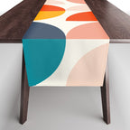 Mid Century Modern Geometry 6 Table Runner Gallery Image 1