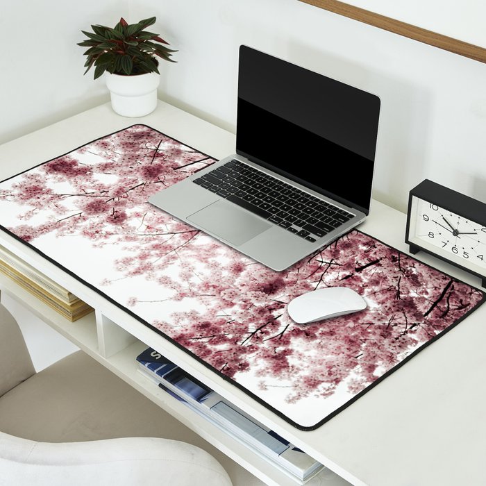 Cherry Blossoms Desk Mat Gallery Image 2