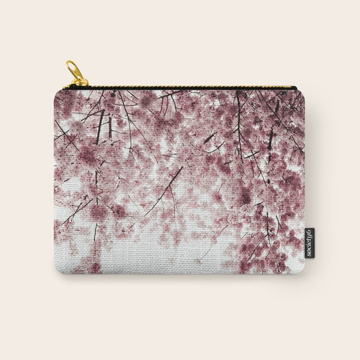 Cherry Blossoms Carry All Pouch Gallery Image 1