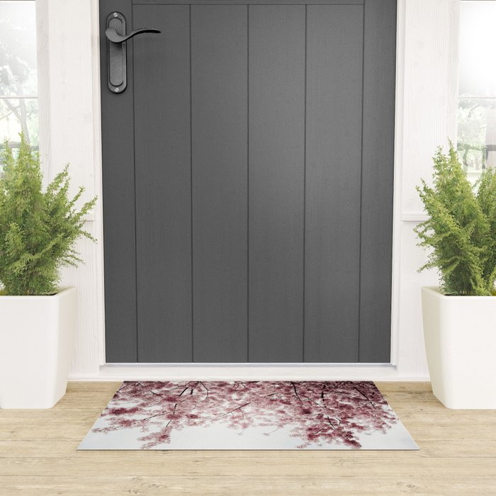 Cherry Blossoms Welcome Mat Gallery Image 3