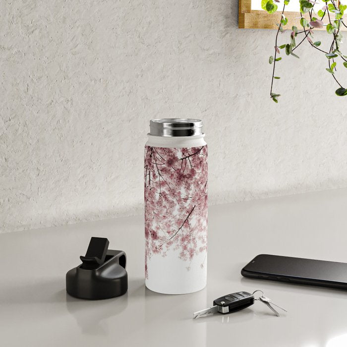 Cherry Blossoms Water Bottle Gallery Image 4