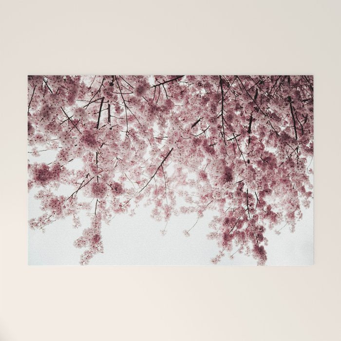 Cherry Blossoms Welcome Mat Gallery Image 1