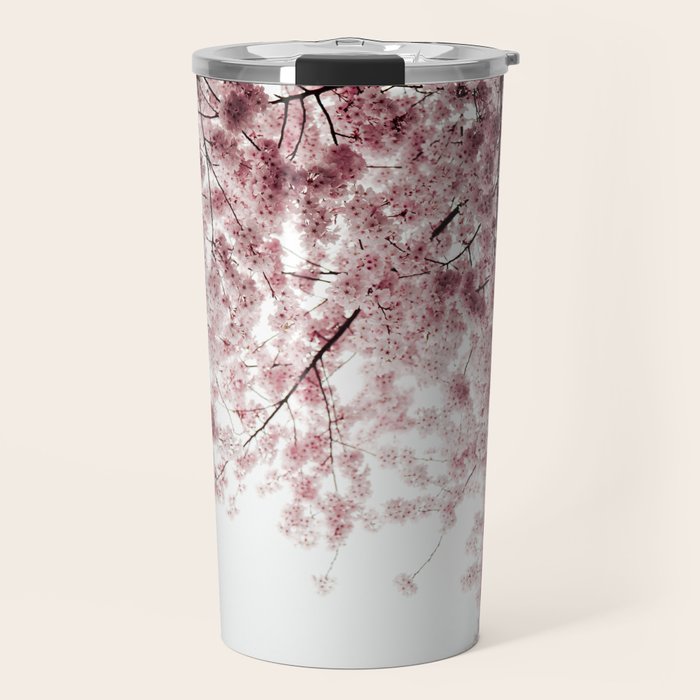 Cherry Blossoms Travel Mug Gallery Image 1