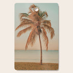 palm tree sunset ii Cutting Board Gallery Image 1