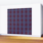 Purple criss-cross Wall Mural Gallery Image 2