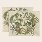 Botanical Pug Placemat Gallery Image 1