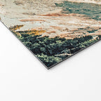 Apricity, Scenic Neutral Pastel Nature Travel Photography, Mountains Exotic Birds Landscape Path Welcome Mat Gallery Image 2