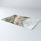 Apricity, Scenic Neutral Pastel Nature Travel Photography, Mountains Exotic Birds Landscape Path Rug Gallery Image 3