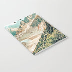 Apricity, Scenic Neutral Pastel Nature Travel Photography, Mountains Exotic Birds Landscape Path Notebook Gallery Image 2