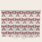 Vintage Bows III Pink Wall Hanging Gallery Image 1
