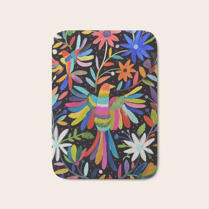 pajaros Otomi Bath Mat Gallery Image 1