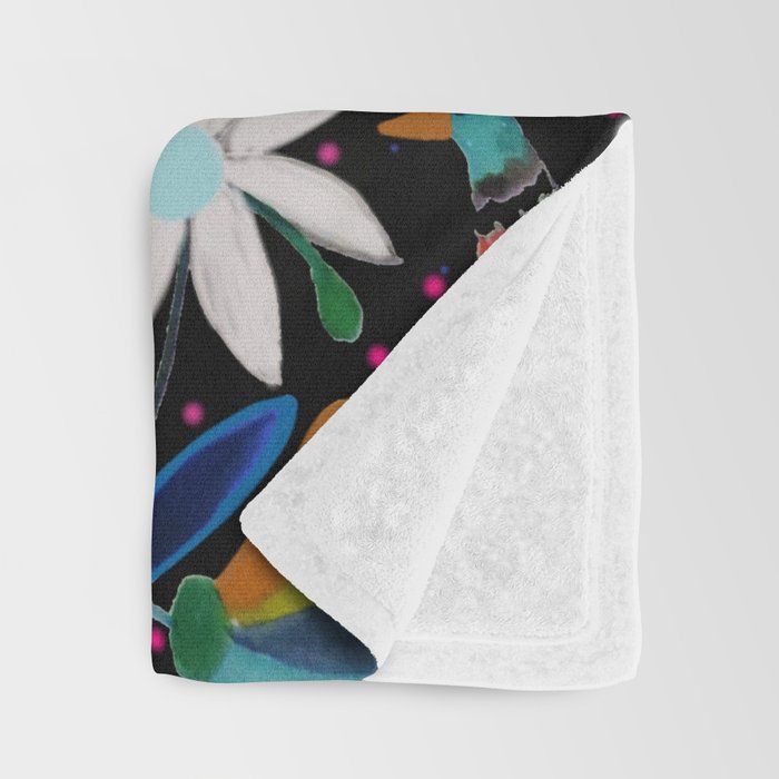 pajaros Otomi Throw Blanket Gallery Image 3