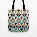 Southwestern Boho Art Prints Tote Bag Gallery Image 1