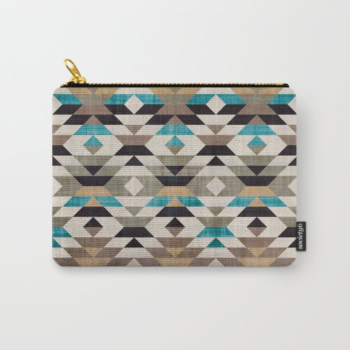 Southwestern Boho Art Prints Carry All Pouch Gallery Image 1
