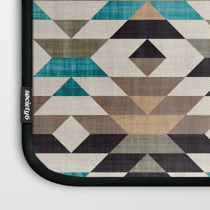 Southwestern Boho Art Prints Laptop Sleeve Gallery Image 3