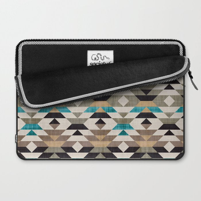 Southwestern Boho Art Prints Laptop Sleeve Gallery Image 2