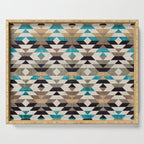 Southwestern Boho Art Prints Serving Tray Gallery Image 1