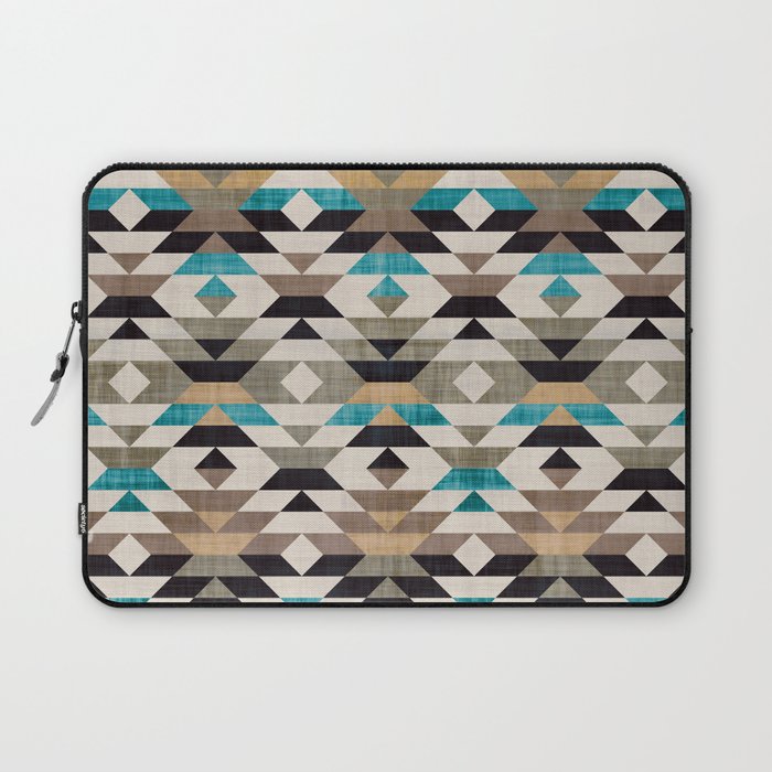 Southwestern Boho Art Prints Laptop Sleeve Gallery Image 1