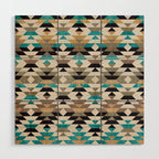 Southwestern Boho Art Prints Wood Wall Art Gallery Image 1
