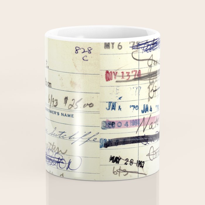 Library Card 828 The Enormous Room Coffee Mug Gallery Image 4