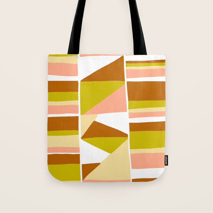 Sunwoven, sand and sage Tote Bag Gallery Image 1
