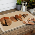 Abstract and Modern Stones Art 3 Outdoor Rug Gallery Image 2