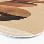 Abstract and Modern Stones Art 3 Bath Mat Gallery Image 3