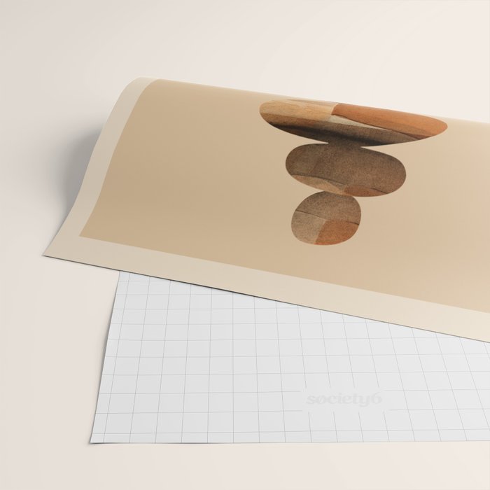 Abstract and Modern Stones Art 3 Wrapping Paper Gallery Image 2