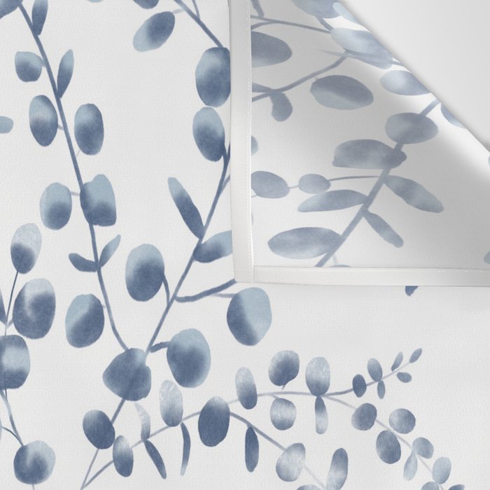 Blue Eucalyptus  Wall Tapestry Gallery Image 3