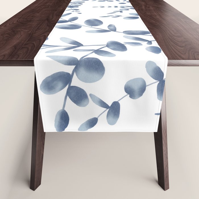 Blue Eucalyptus  Table Runner Gallery Image 1