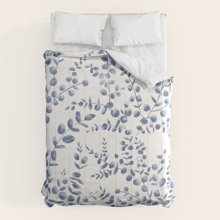 Blue Eucalyptus  Comforter Gallery Image 6