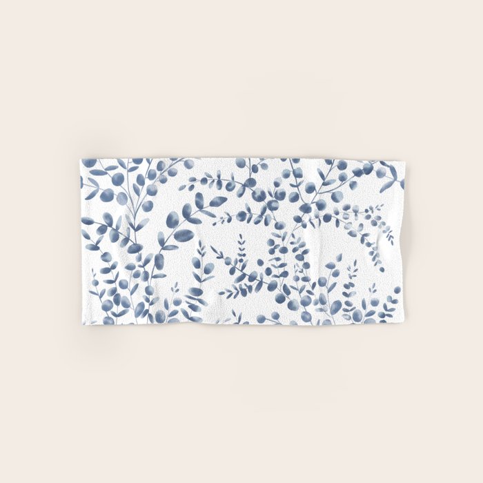 Blue Eucalyptus  Bath Towel Gallery Image 1