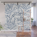 Blue Eucalyptus  Wall Mural Gallery Image 1