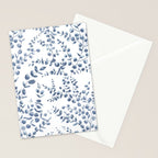 Blue Eucalyptus  Stationery Card Gallery Image 2