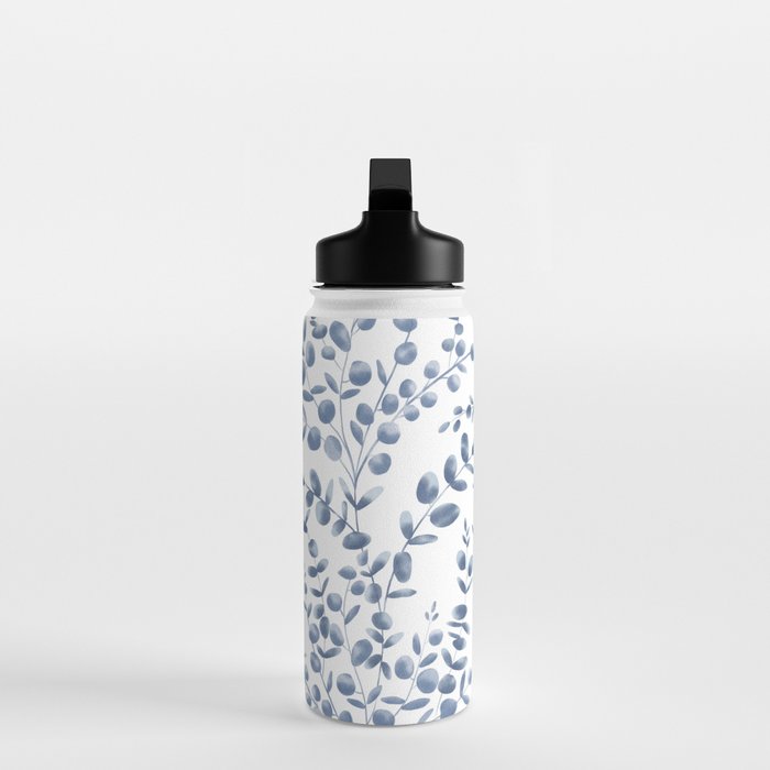 Blue Eucalyptus  Water Bottle Gallery Image 3