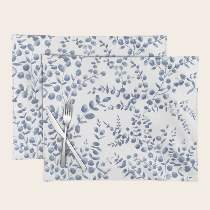 Blue Eucalyptus  Placemat Gallery Image 1