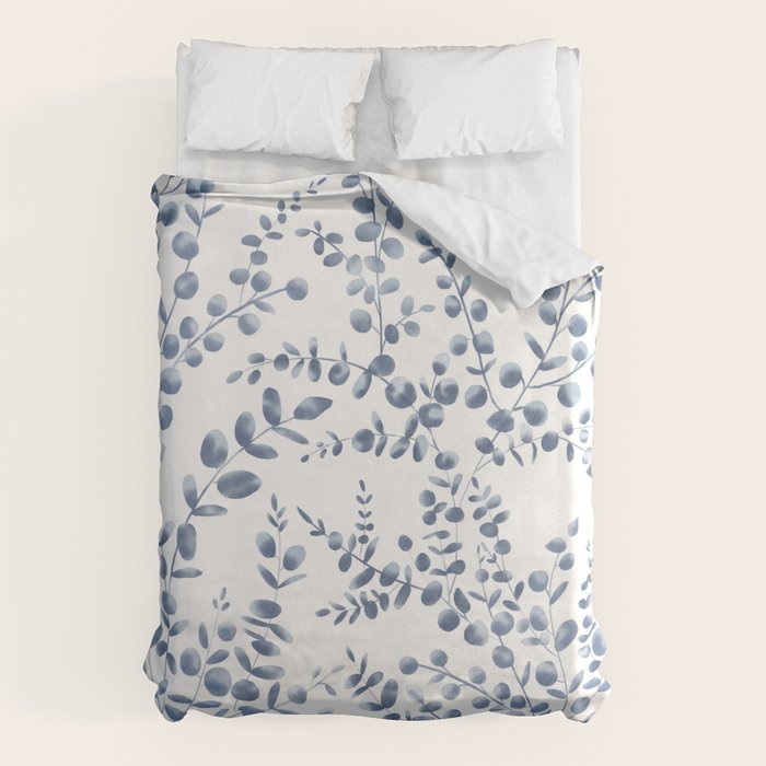 Blue Eucalyptus  Duvet Cover Gallery Image 6