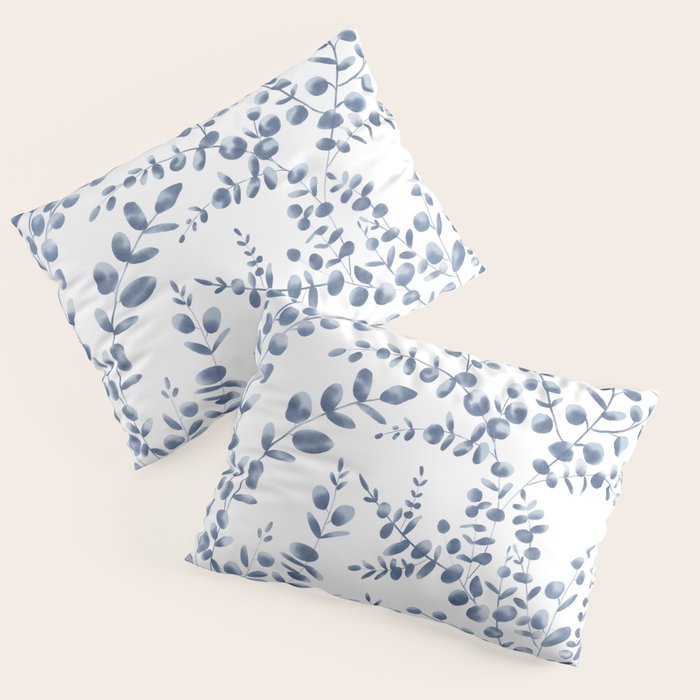 Blue Eucalyptus  Pillow Sham Gallery Image 3