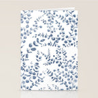 Blue Eucalyptus  Stationery Card Gallery Image 2